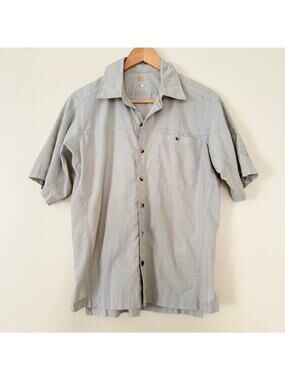 Mens Mountain Hardwear Canyon Short Sleeve Technical Shirt Khaki Tan Small